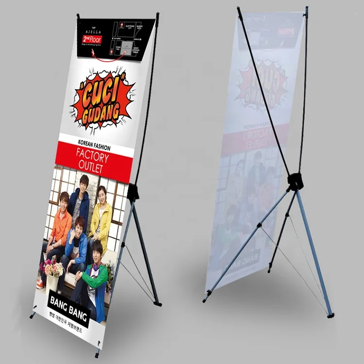 
 Выставочный рекламный штатив X держатель баннера стенд демонстрационная модель  