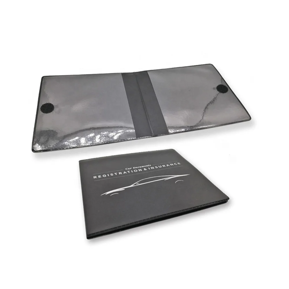 Custom Made Pvc Motorcycle Registration Document Holder,Auto