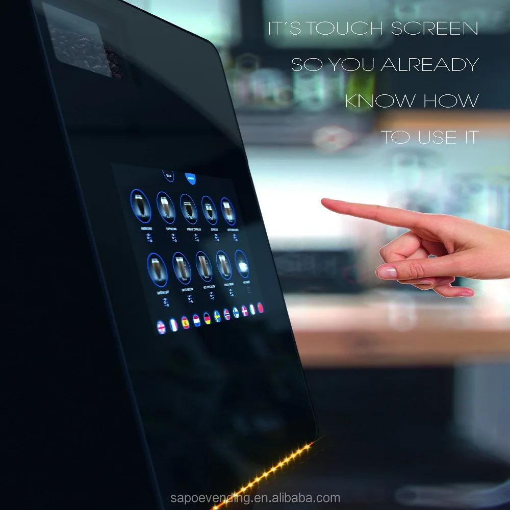 Sapoe Automatic Bean to Cup Coffee Machine