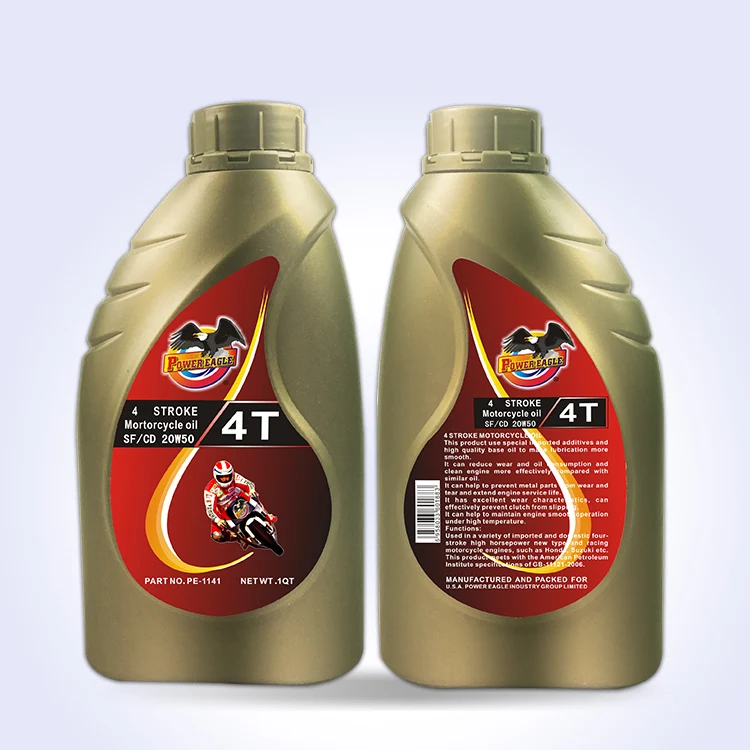 Powereagle Synthetic Motorcycle Oil 4t Engine Oil for 4 Stroke Fully Synthetic Motorcycle  Engine Oil 10w40
