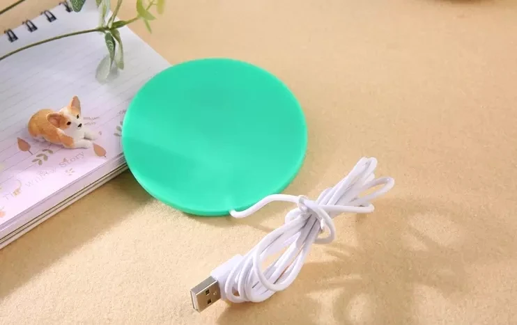 Оптовая продажа мягкий силиконовый ПВХ материал USB-грелка для кофейной чашки подставка и грелка кружки коврик дома