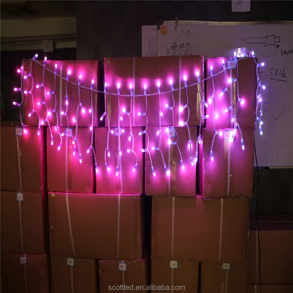 Full Color Led Pixel Icicle Light WS2811 Led Christmas Lights