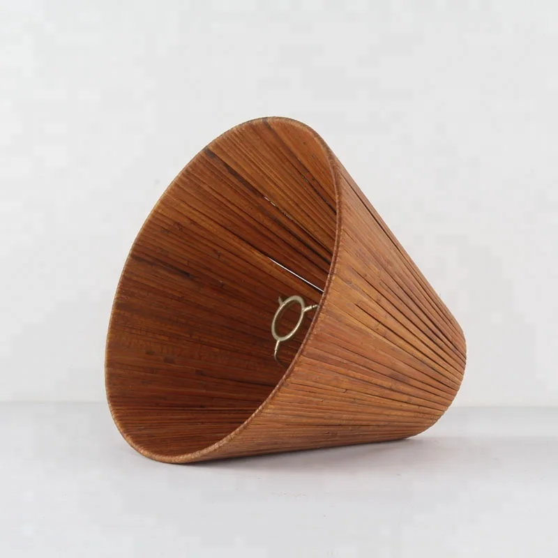 Бамбуковый Плетеный ротанговый потолочный абажур осветительные