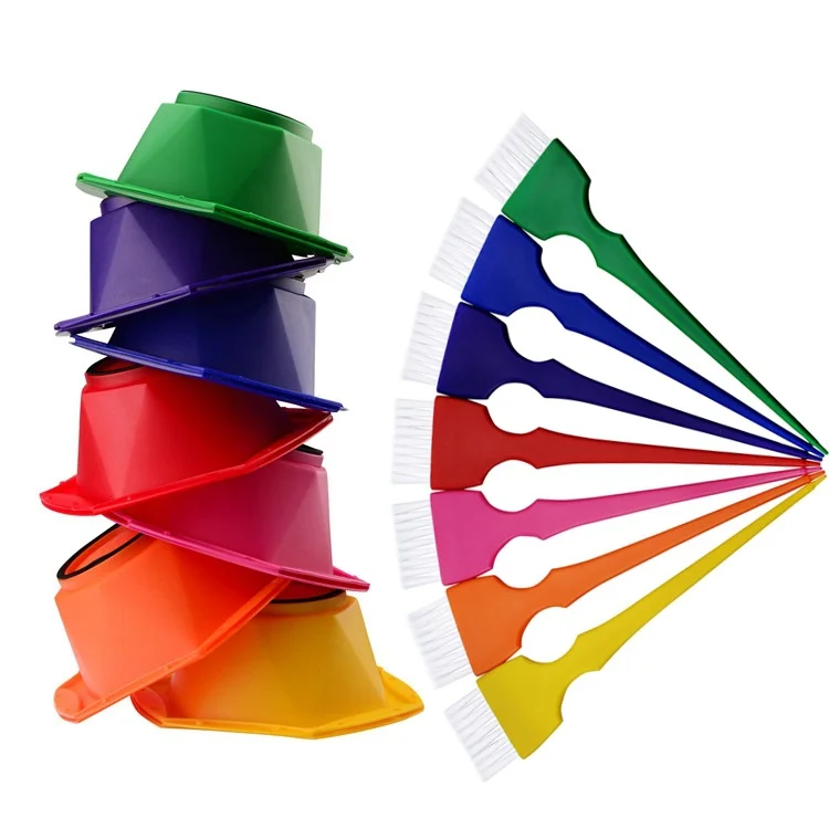 Высококачественная пластиковая тарелка для окрашивания волос для парикмахерской