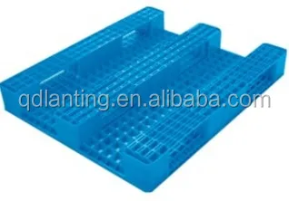 HDPE Durable Hard Plastic Pallet with 8 Steel Tubes for Sale