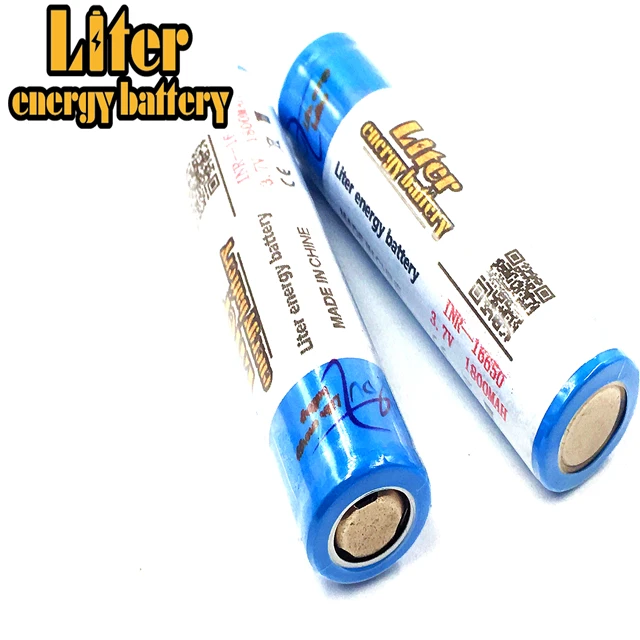 16650リチウムイオン電池 16650 3.7V 1800mAh 高品質充電式電池