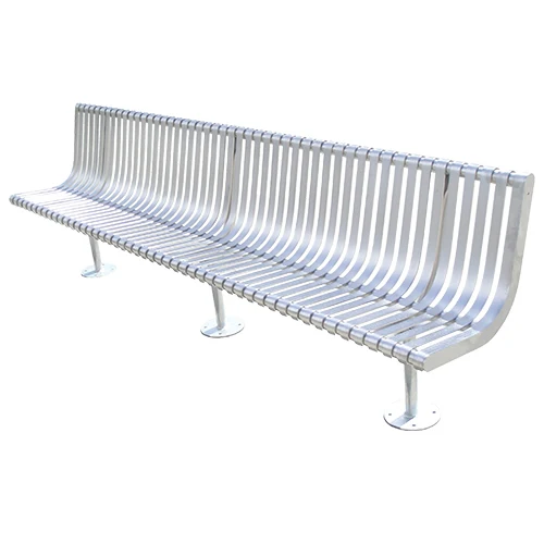 stainless steel bench chair