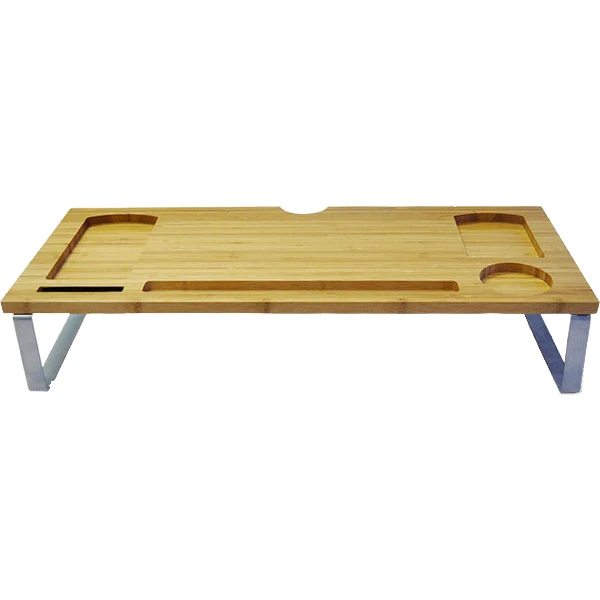 Прямая поставка с фабрики, органайзер, деревянный ноутбук, бамбуковый монитор, подставка