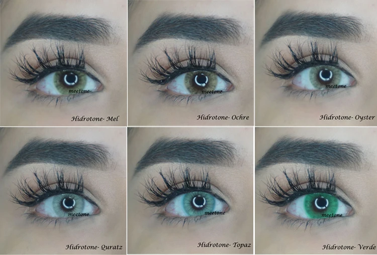 Meetone Hidrotone 18 Colors Natural Color Contact Lens