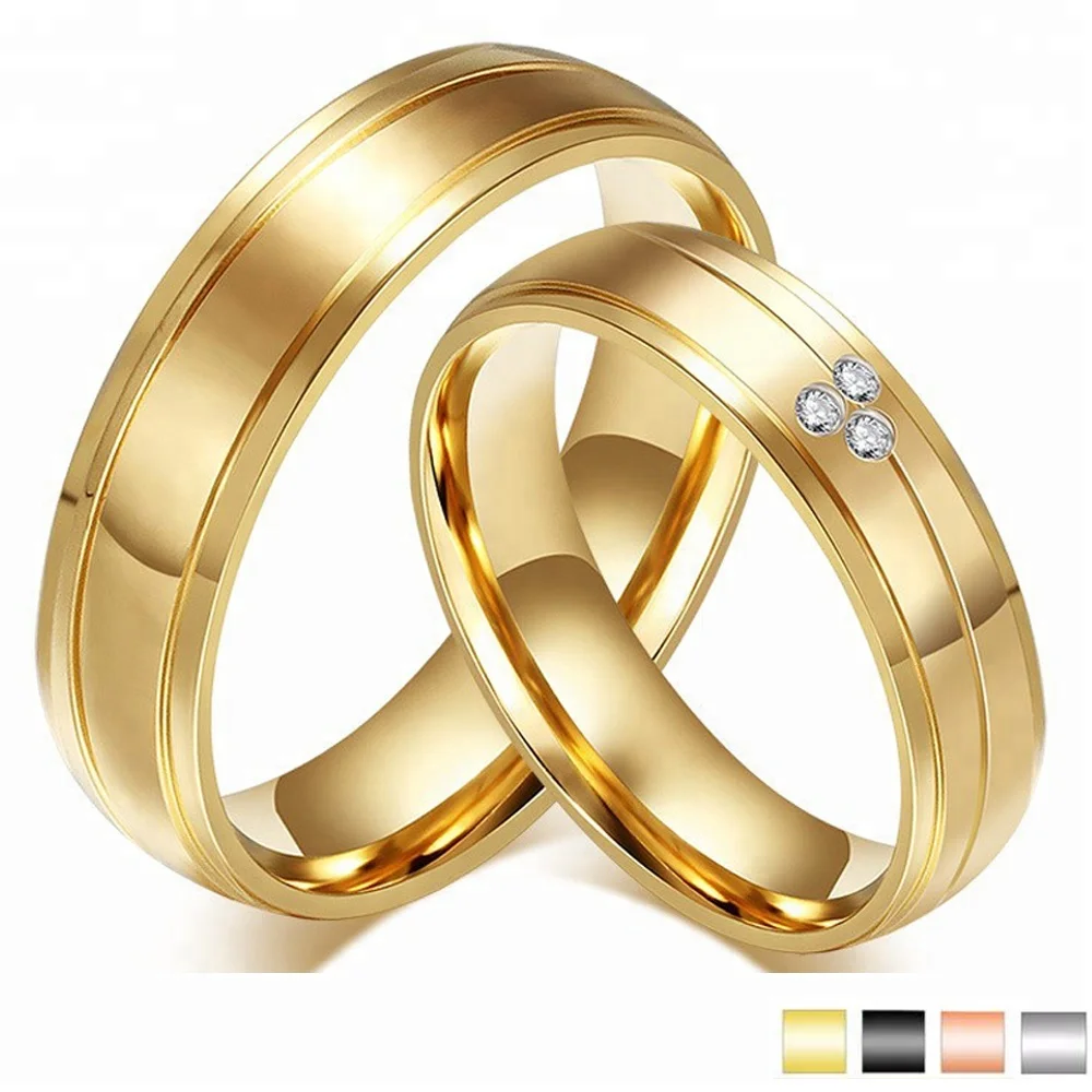 Золотые кольца на свадьбу