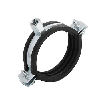 Heavy Duty Pipe Clamp With Rubber Reinforced Rib - Buy Heavy Duty Clamp 