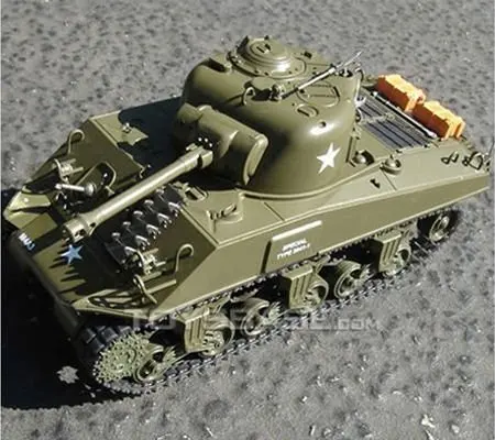 radio controlled sherman tank