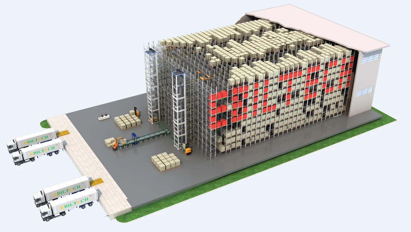Pallet Runner With Wireless Remote Control Warehouse Rack Supplier