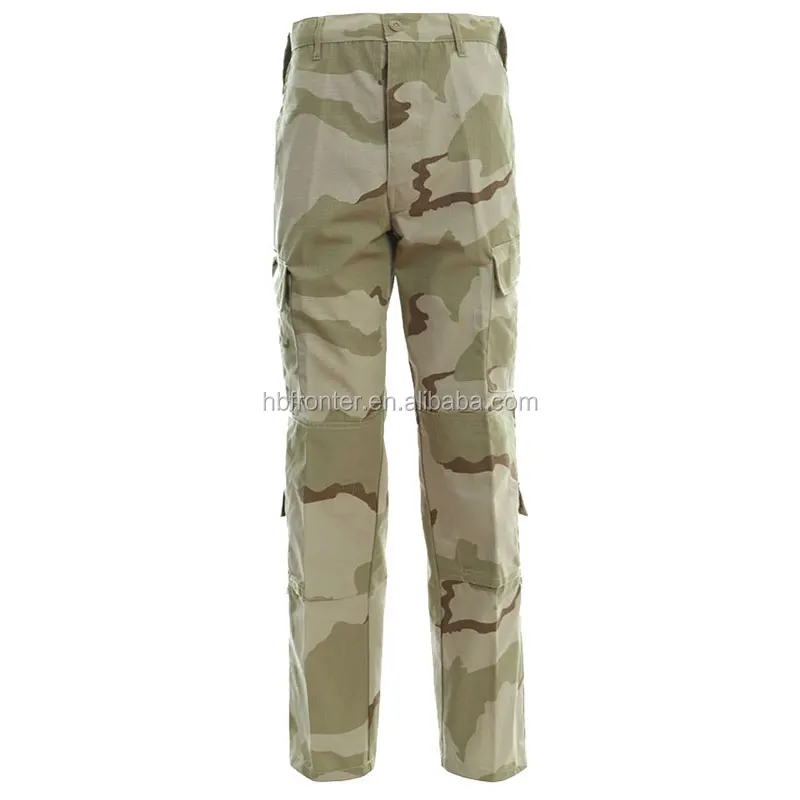 Teesar Hombres Táctico Bdu Uniforme Pantalón Algodón Ejército Pantalones 3-Color