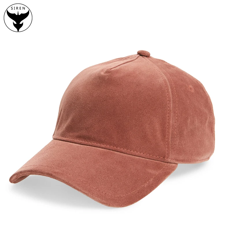 6 panel hat leather strap Clearance