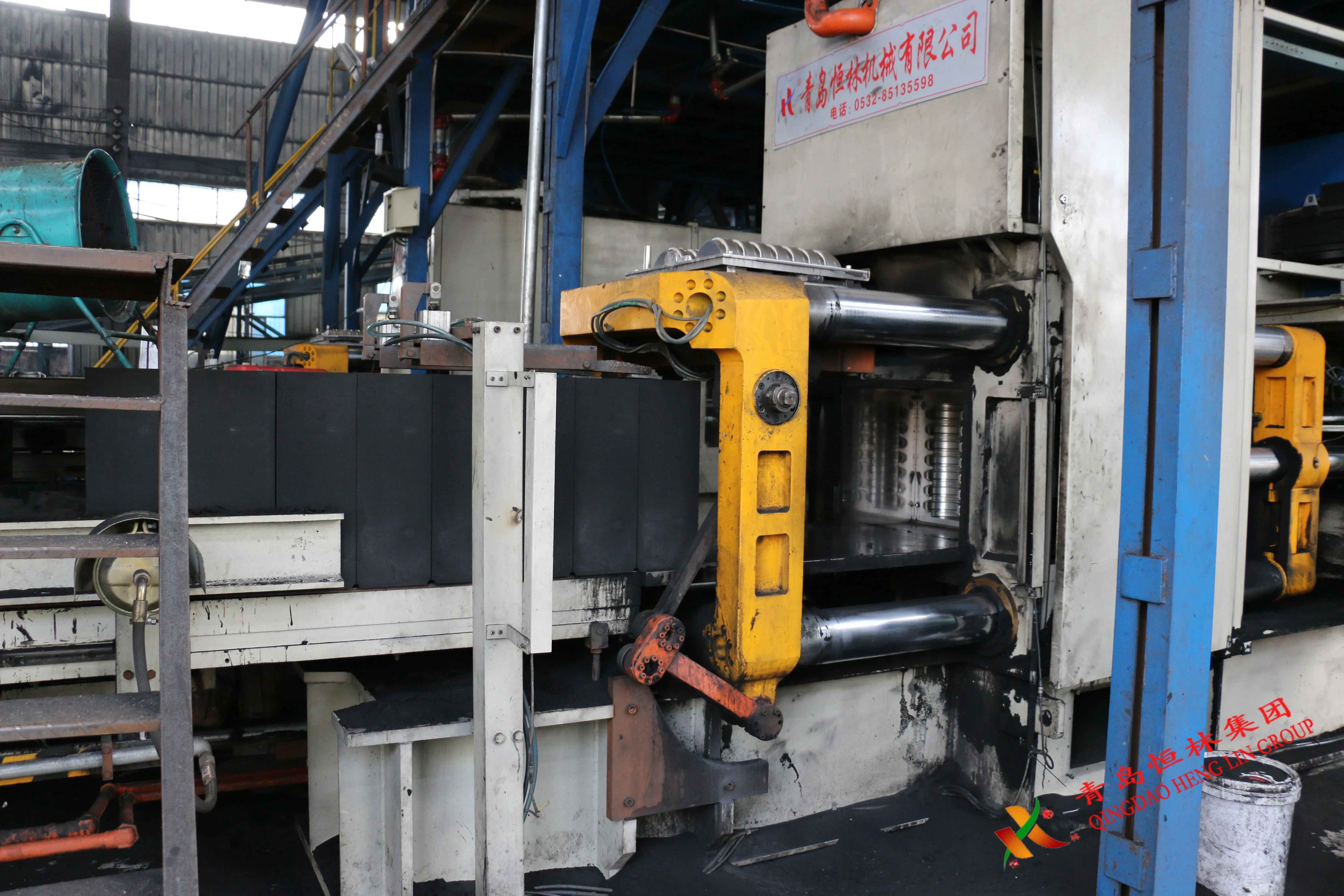 Automatic Continuous Vertical Flaskless Green Sand Molding Machine, Sand Casting Line Good As DISA