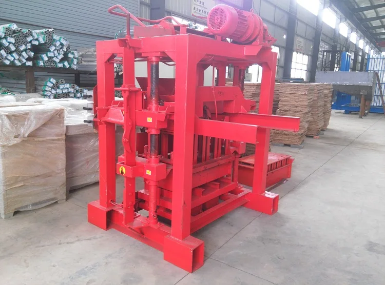 Cement Paver Block Brick Making Production Machine Factory Price New Automatic Concrete Block with siemens Motor in Libya
