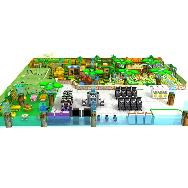 Beslepark High Quality and Reasonable Price Indoor Playground With Million Ball Pool