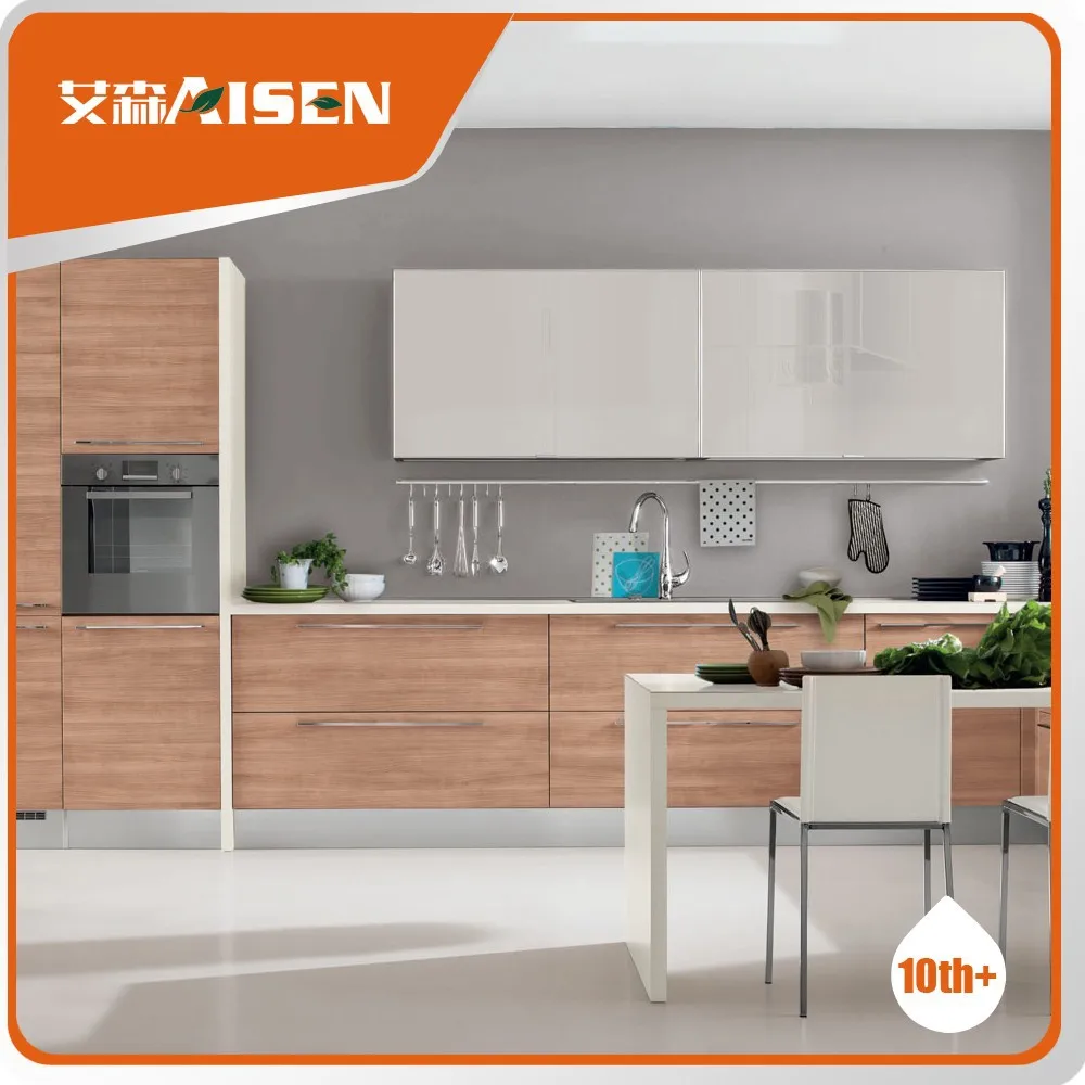 Various Models Wood Veneer Modern Kitchen Cabinets Buy Modern Kitchen Cabinets