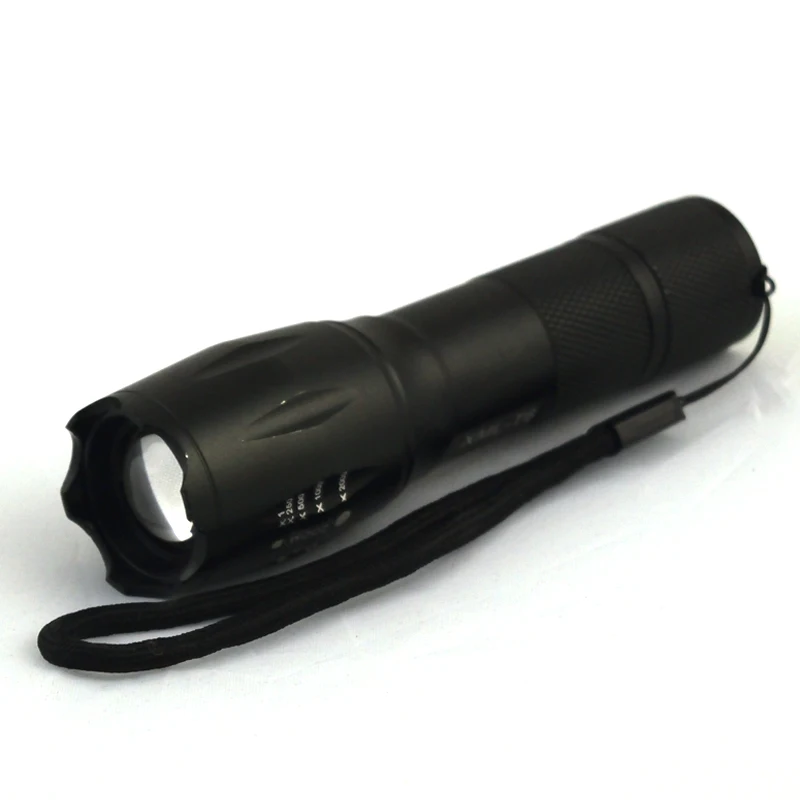 T6 Factory Price New Type LED Flashlight with 5 Modes USB Hand Torch Flash Light Outdoor Using
