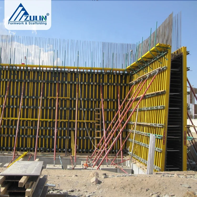 ZULIN Steel Shuttering Formwork Plates System for Concrete Wall and Column Slab Pouring