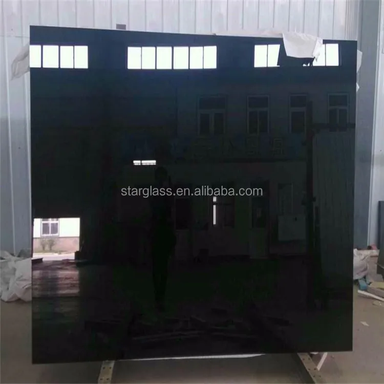 product 4mm 5mm 6mm 8mm lacquered back painted glass blue red white black colors optional stained glass-2