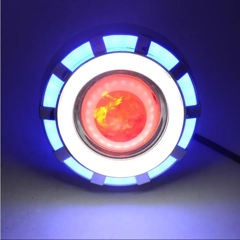 Двухцветные Биксеноновые лампы 8-30 в 15 Вт для фар «ангельские глазки»