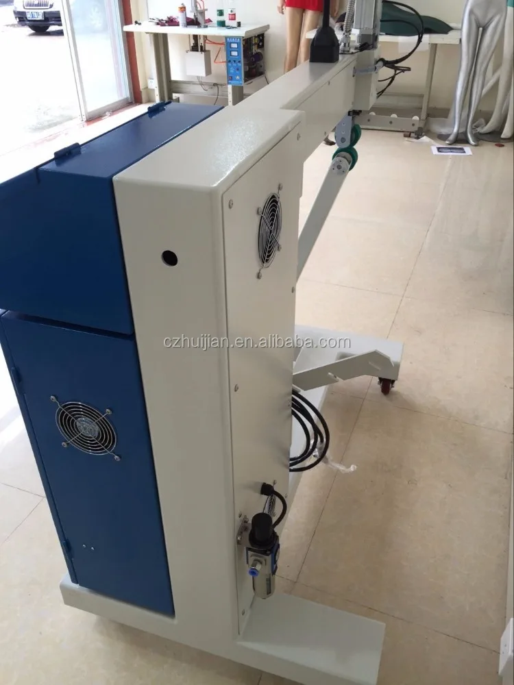 
 Double arm Hot air seam sealing machine  