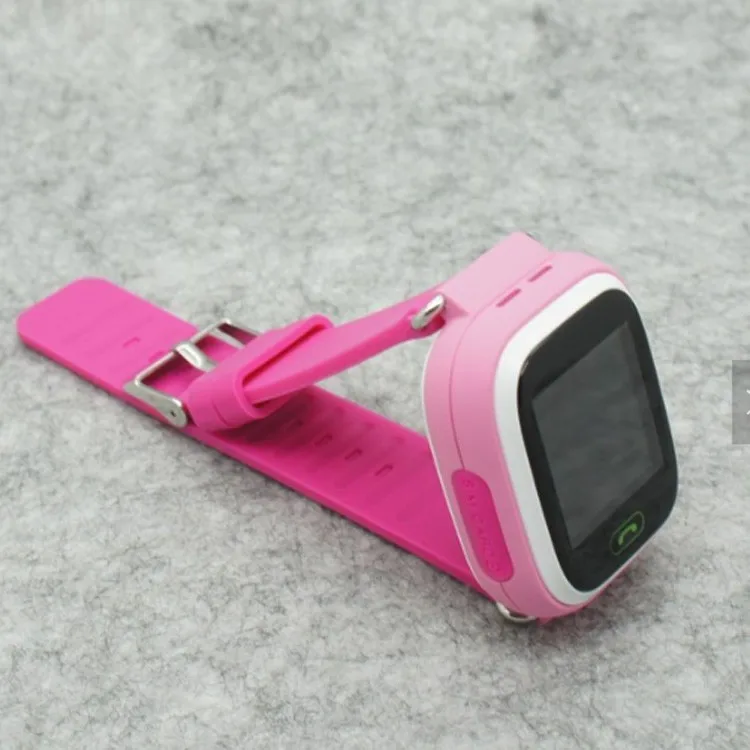 2017 Wholesale Gps tracker Smart Wrist Watch Kids Baby Phone Watches for Children Q90 Watch