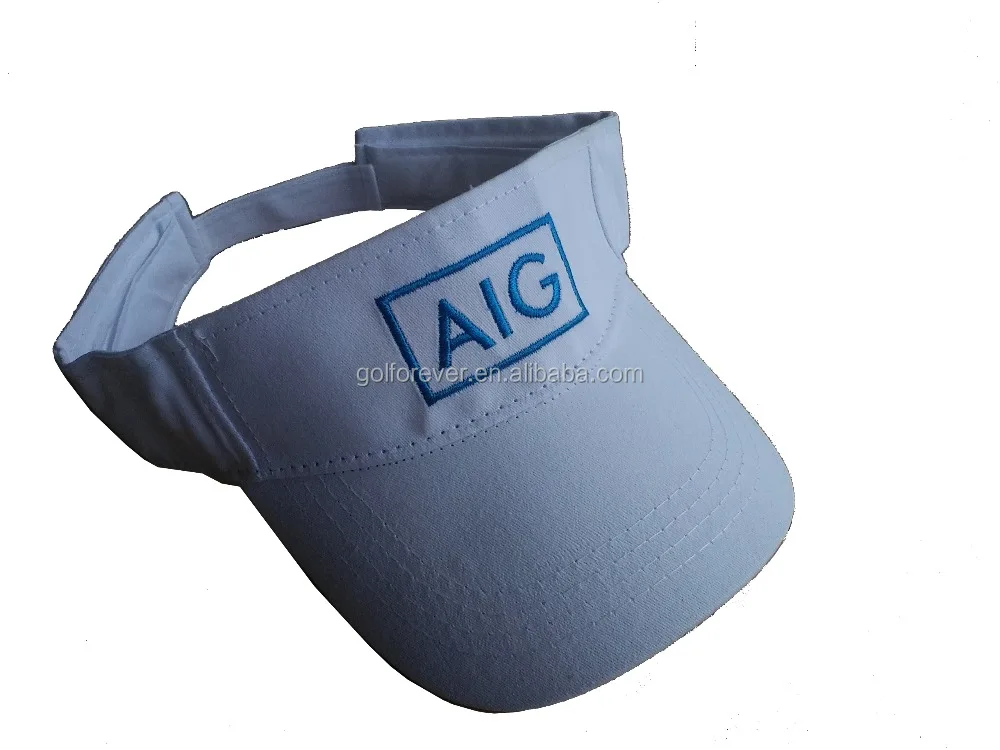 Cappello da golf personalizzato con visiera parasole da golf con