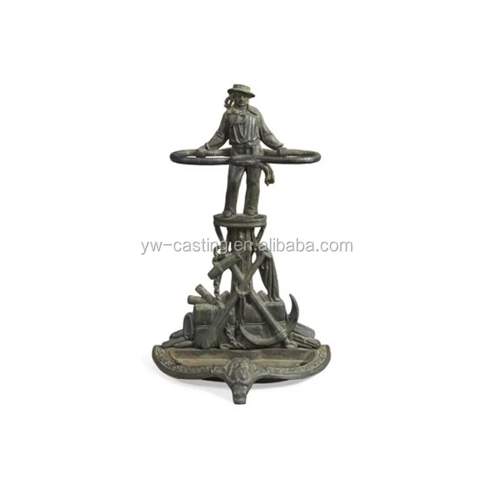 Rustic Style Cast Iron Old Fashioned Umbrella Stand