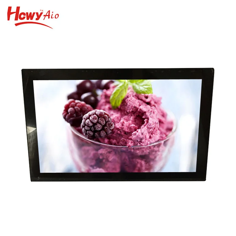 Wall Mount Touch Screen Android Tablet 17 Inch USB RJ45 Wifi Advertising Display