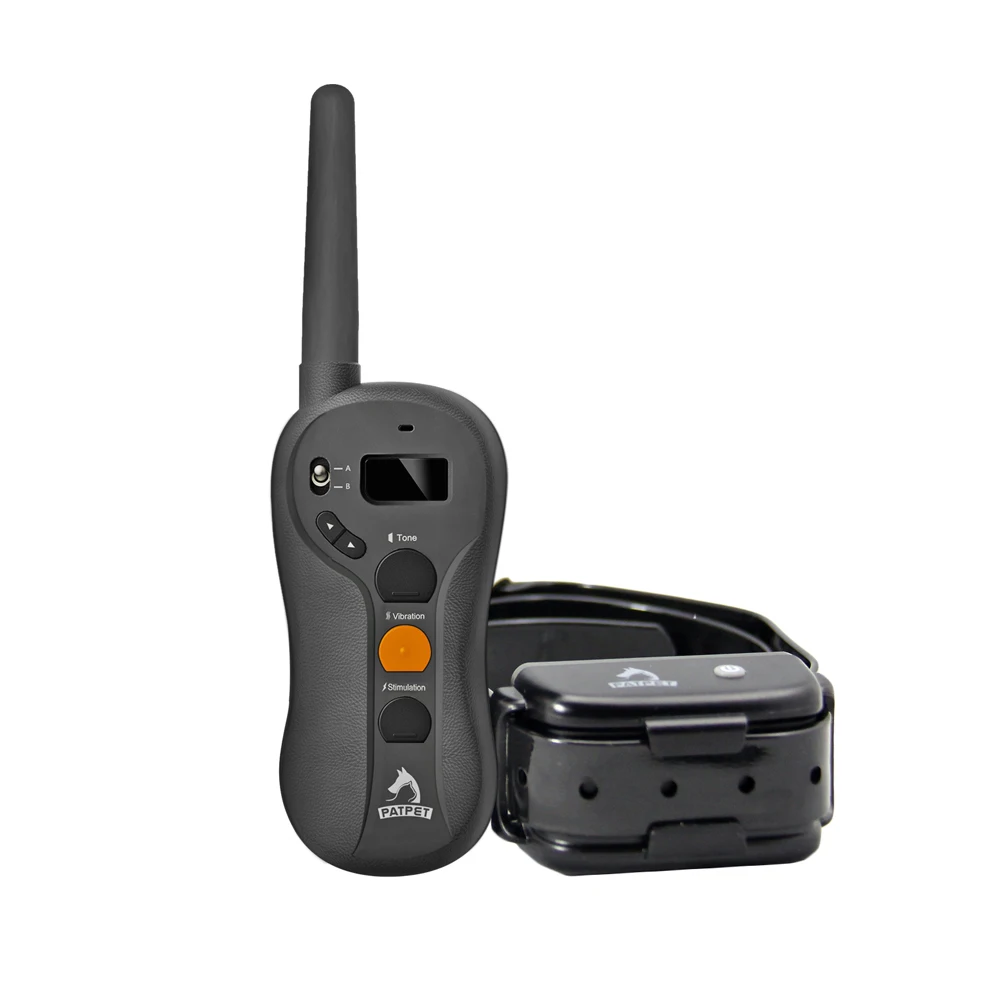 600 м аккумуляторная собаки шок воротник P610 с подсветкой ЖК-экран и водонепроницаемый
