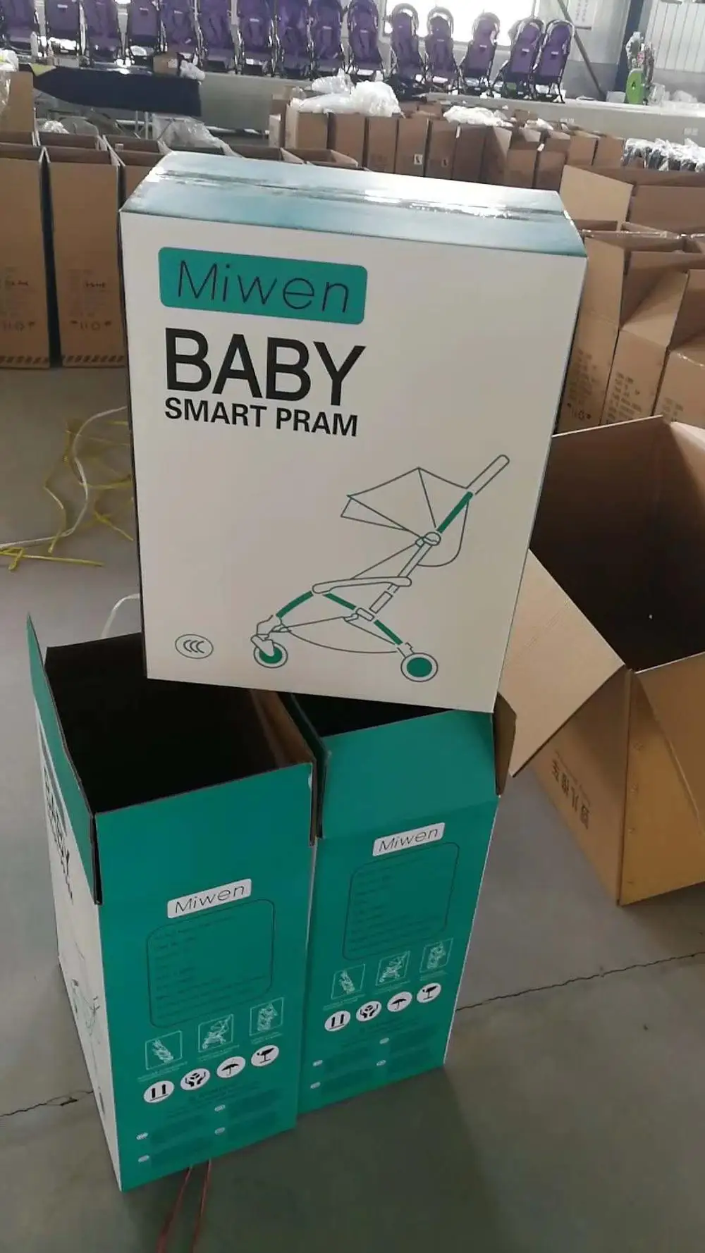 High View Baby Stroller Foldable Light American Australian Standard