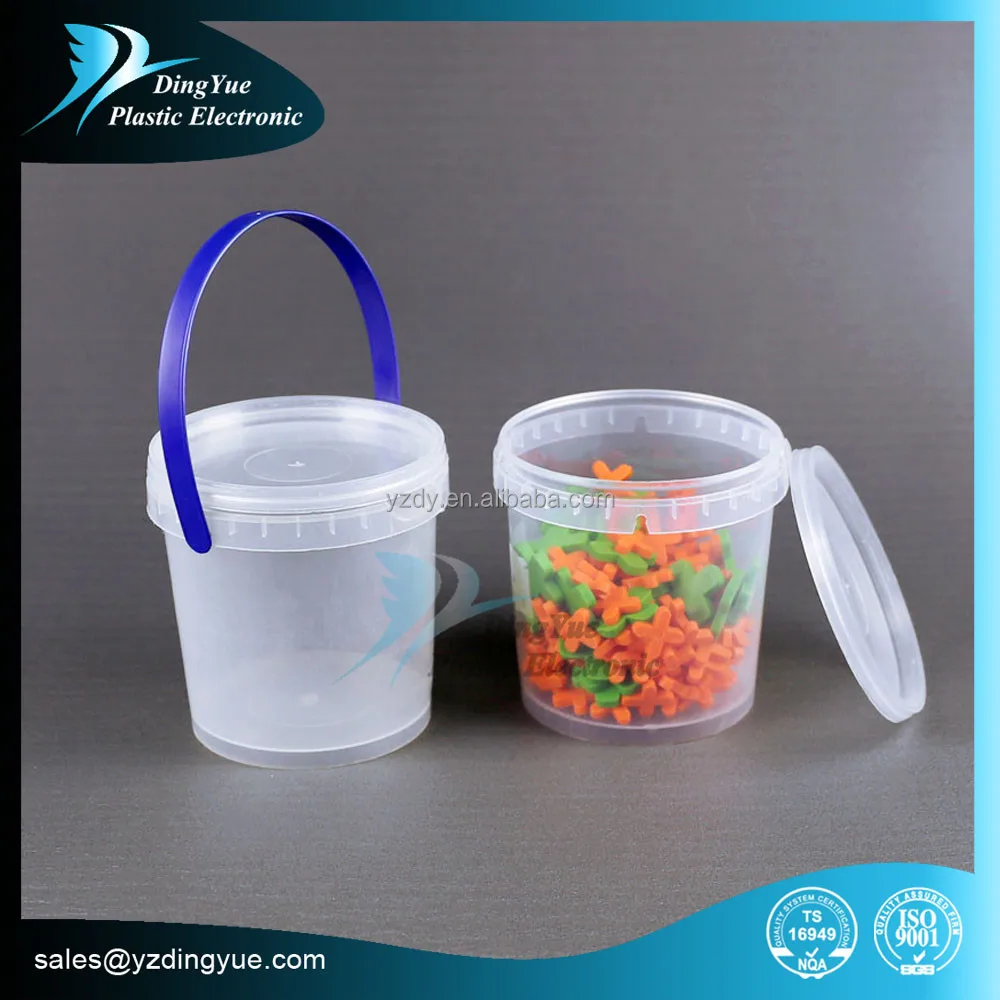 factory price China manufacturers small plastic buckets with lids