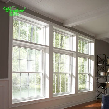 2020 new style economical white PVC sliding window ,house sliding window grill design