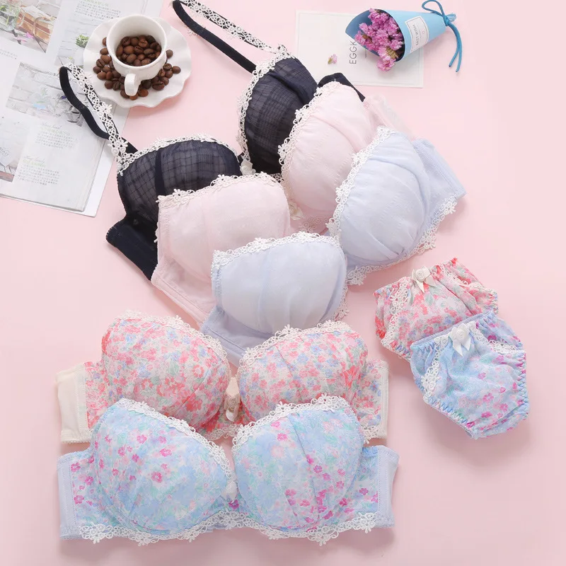 push up bra set