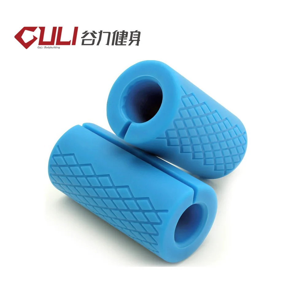 Толстый бар ручки рулевые для мотоциклов силиконовые Жир Бар адаптер бицепс предплечья прочность Builder штанга
