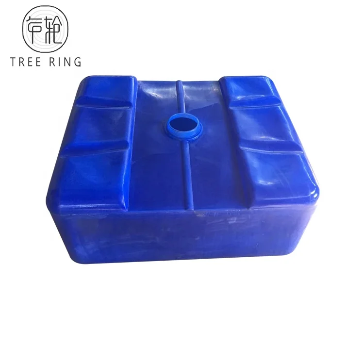 500L Rectanuglar IBC Type Rotomolding Poly Trolley Water Tote tank with Steel Cage