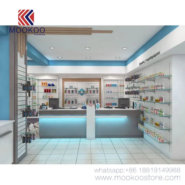 Drugstore Interior Design Pharmacy Store Display Cabinets Shelves