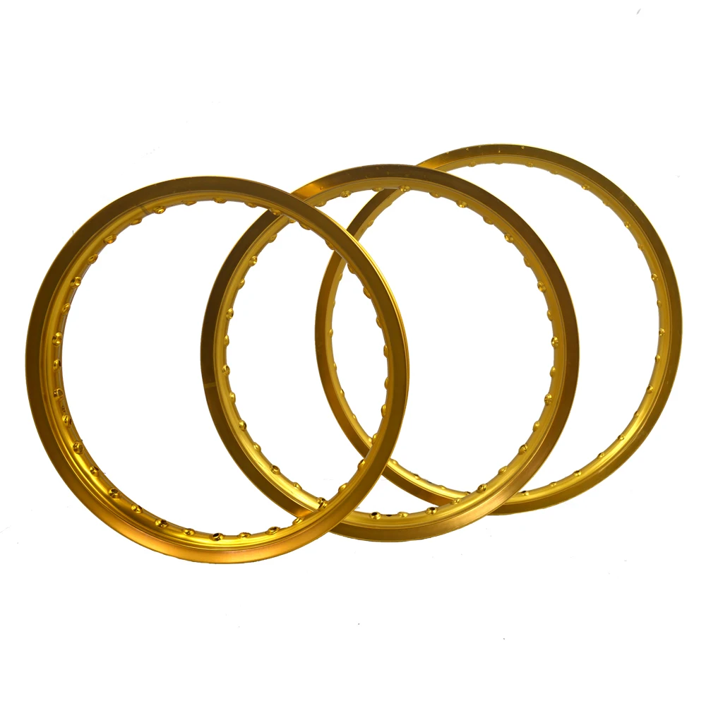 
 Золотые диски Motocross 1,6x21/2,15x19/1,85x19 дюймов из алюминиевого сплава  