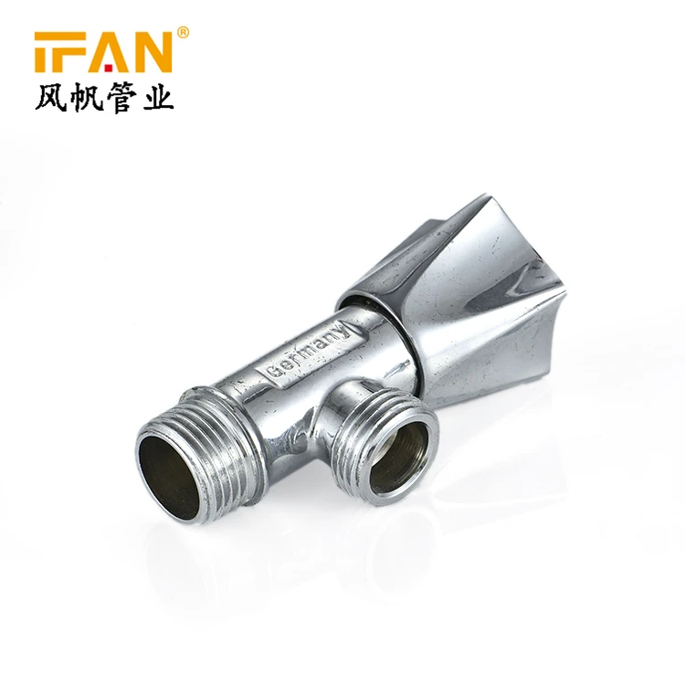 Оптовая продажа стиральная машина посудомоечная машина ванная комната туалет клапан смеситель 2 way 1/2 дюймов для латунного углового клапана кран