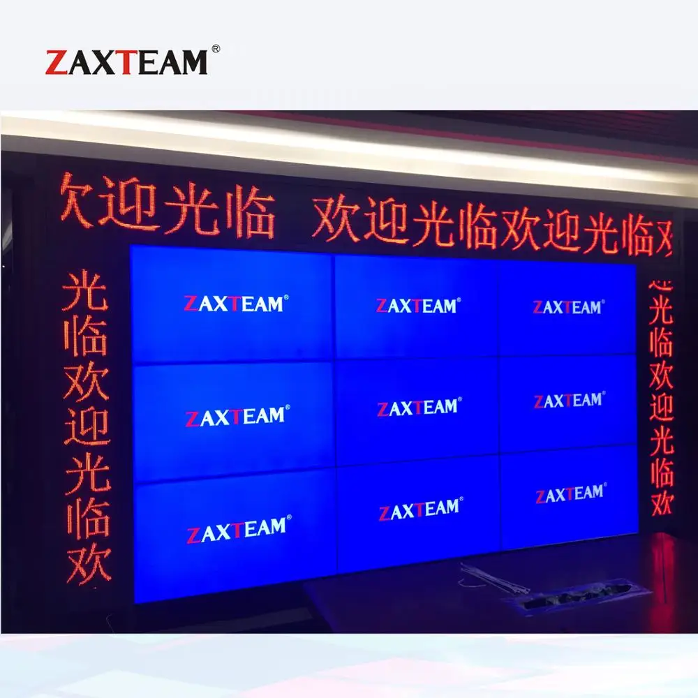 
 43 46 49 55 65 дюймов Ультра узкая рамка Multi touch Screen ЖК видеоэкран с профессиональный видео стены процессор  