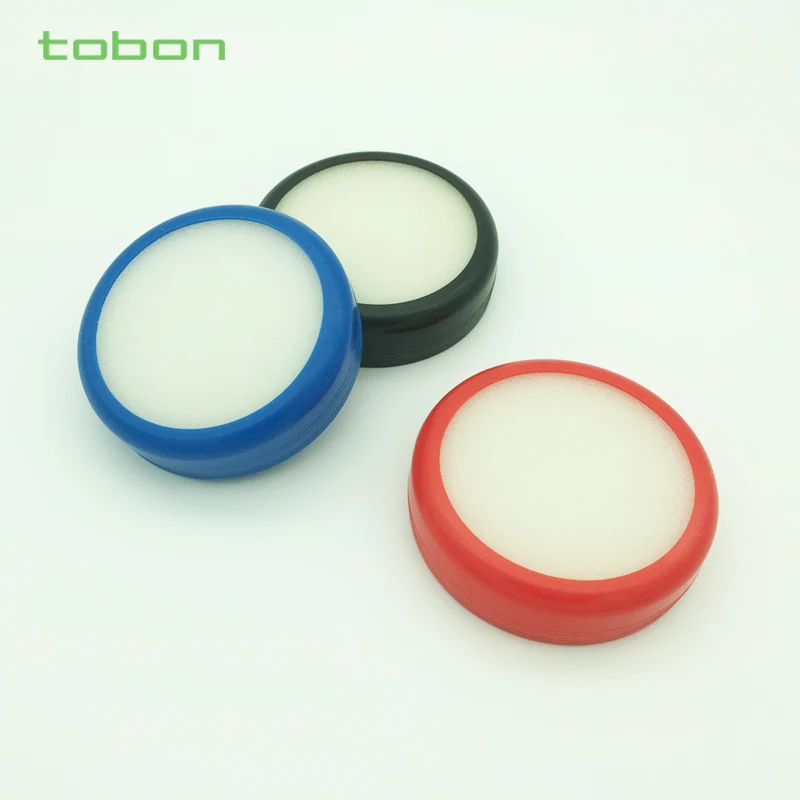 Desktop Plastic Moistener Cup Sponge Finger Money Damper