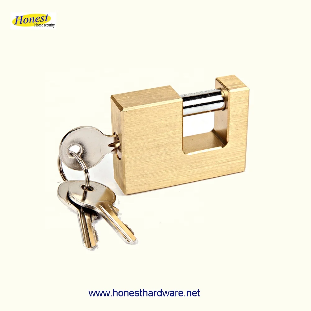 brass safety rectangle padlock brass lock