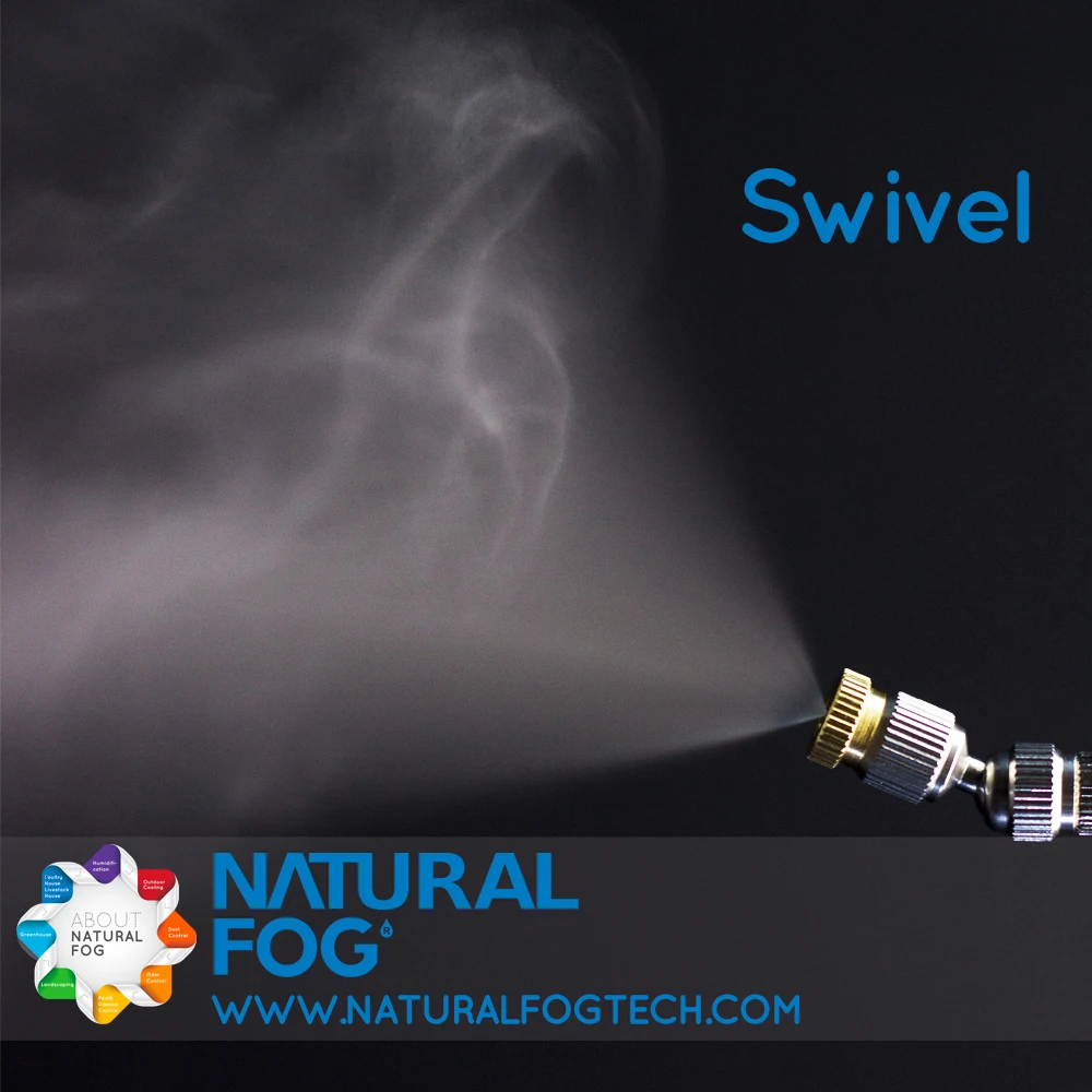 Taiwan Natural Fog Misting and Fog System Nozzle Swivel Adapter