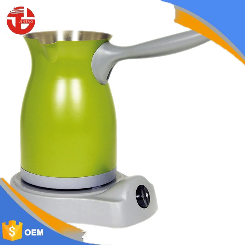 Green Stainless Steel Electric Turkish Coffee Maker - China Turkish Coffee  Pot and Automatic Coffee Machine price