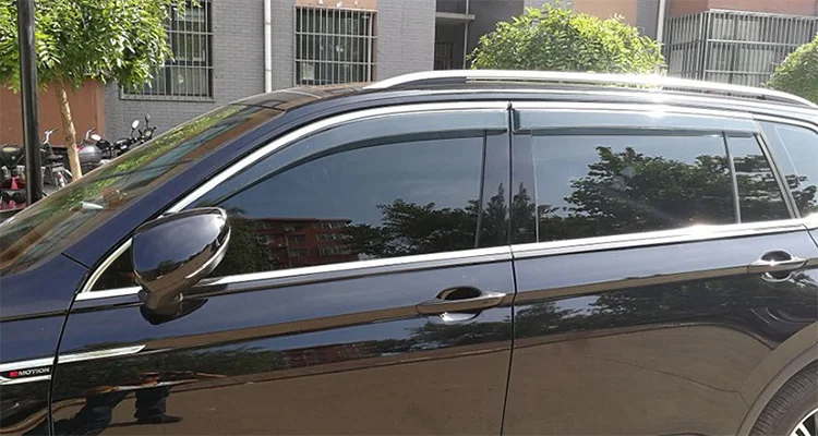 Weather Shields Door Visor Window Deflector Vent Visor Rain Guard for Volvo XC60 XC90