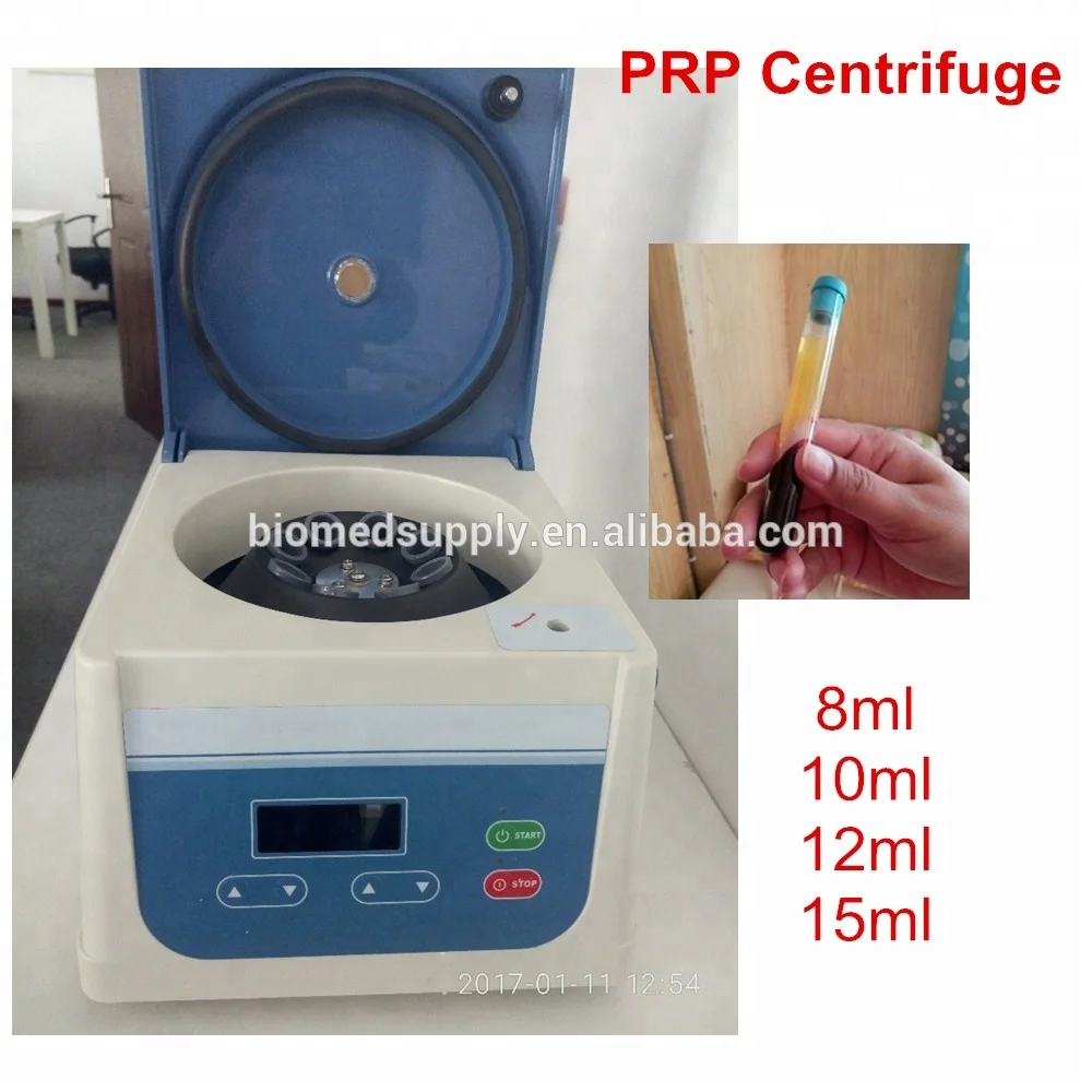 Портативная настольная центрифуга prp с 8 трубками 8 мл 10 мл 12 мл 15 мл Угловой ротор для разделения плазмы крови