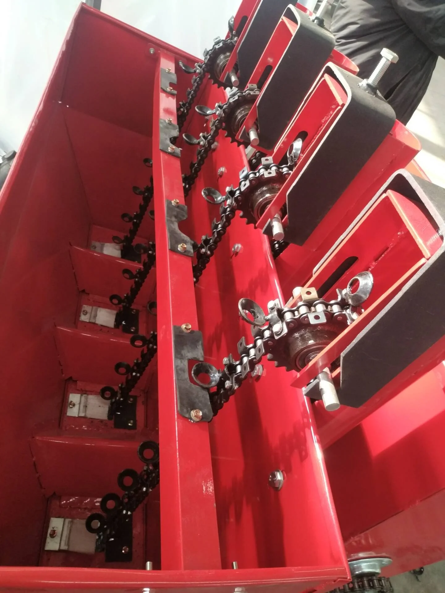 Fertilizing Potato Planter 3 Point Hitch Mini Tractor 4 Rows Garlic Planter for 30-60hp Tractor